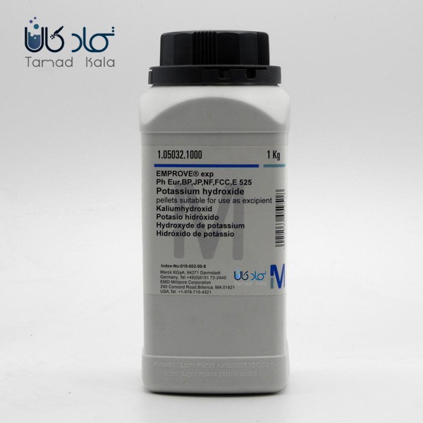 پتاسیم هیدروکسید (پتاس) کد 105032 مرک