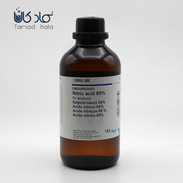 اسید نیتریک 65% کد 100456 مرک