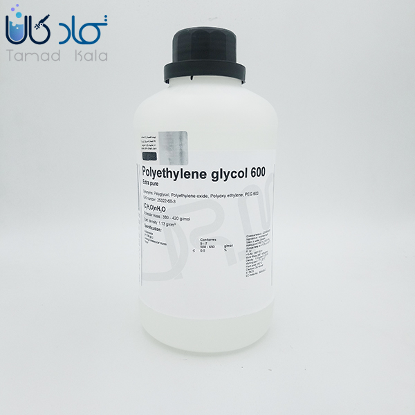 پلی اتیلن گلایکول 600 Extra pure دکتر مجللی