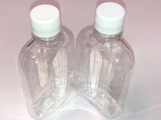 بطری شفاف پلاستیکی 250 سی سی