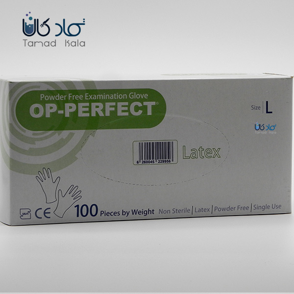دستکش لاتکس 100 عددی