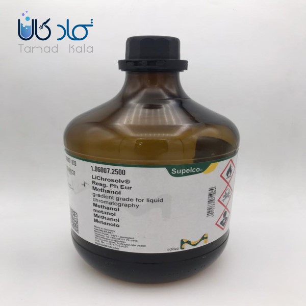 متانول گرید HPLC با کد 106007 مرک
