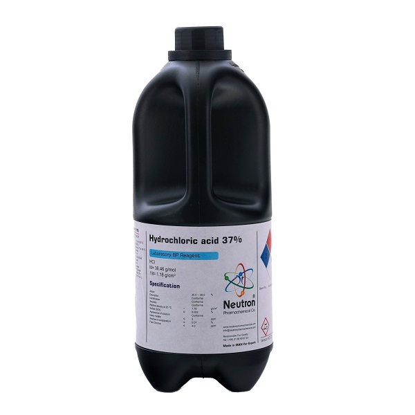اسید کلریدریک 37% (گرید BP) شرکت نوترون