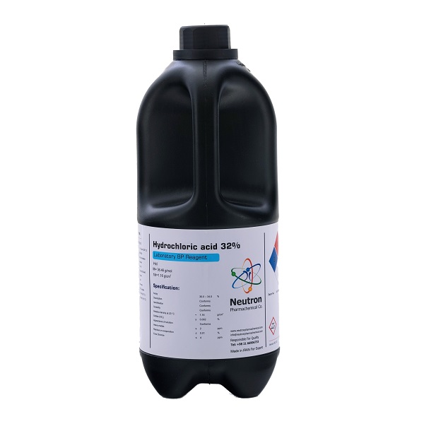 اسید کلریدریک 32% (گرید laboratory BP) نوترون